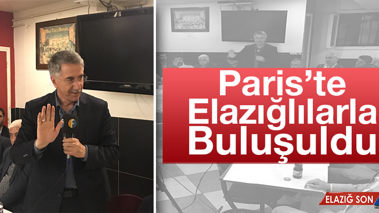 Başkan Yanılmaz, Paris'te Hemşerilerimizle Buluştu