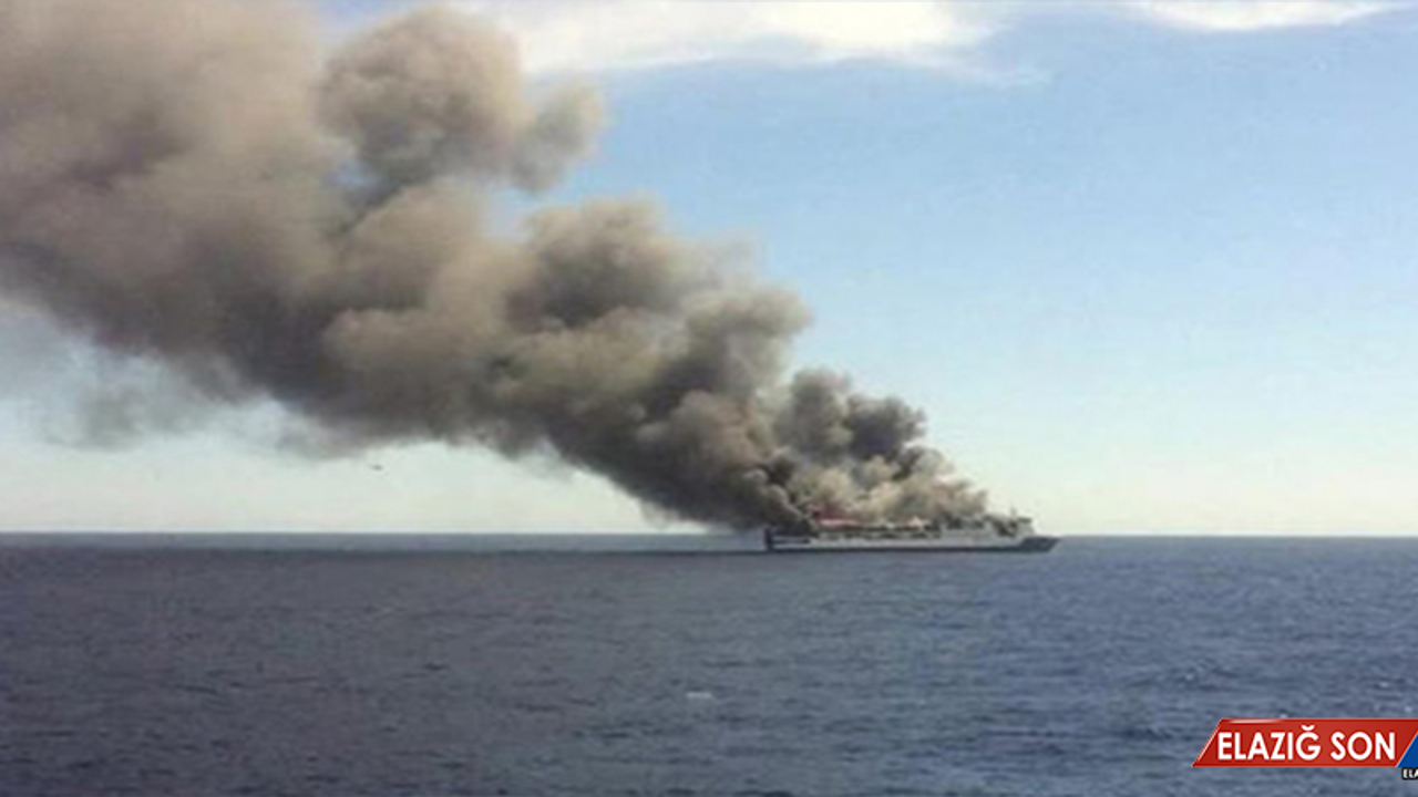 Feribotta çıkan yangında 5 kişi hayatını kaybetti