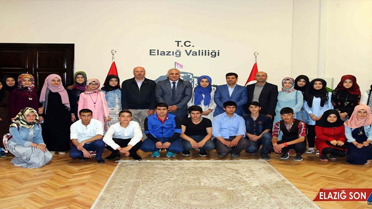 Palu Anadolu İHL’den Vali Zoroğlu’na Ziyaret