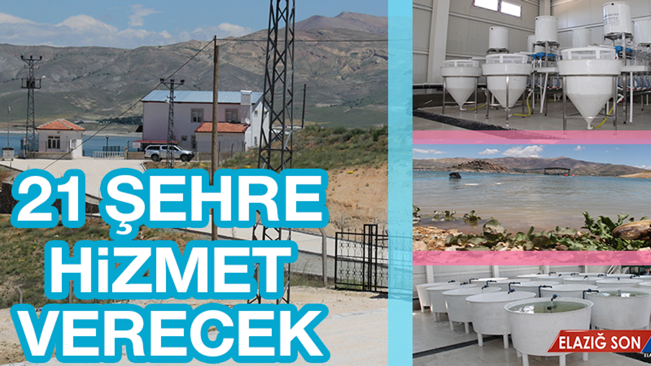 21 İlin Balıklarını Elazığ Ar-Ge Merkezi Üretecek