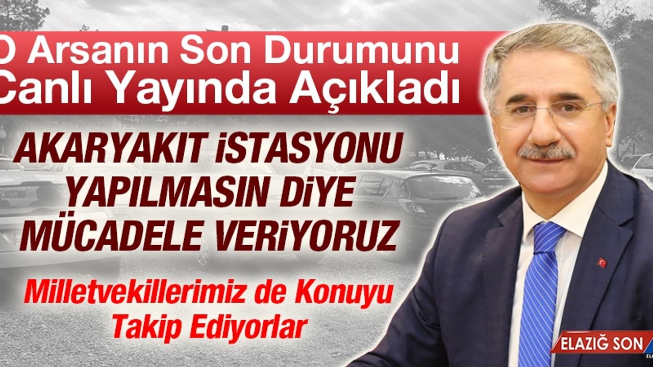 Başkan Yanılmaz, O Arsayla İlgili Konuştu