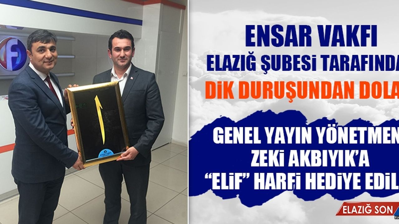 Ensar Vakfı Elazığ Teşkilatından Anlamlı Ziyaret