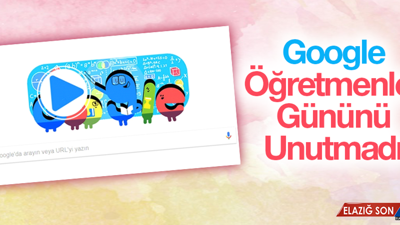 Google Renkli Tasarım Hazırladı