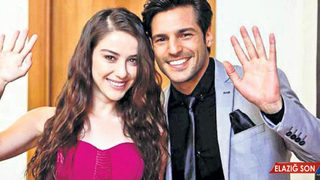 Özge Gürel'den Serkan Çayoğlu'na aşk öpücüğü!