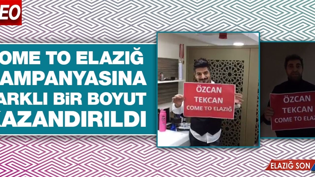 Elazığ'daki Kuaförler "Özcan Tekcan Come To Elazığ" Diyor