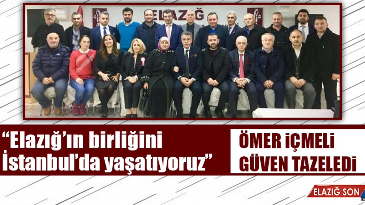 Elazığlılar Kültür ve Yardımlaşma Derneği Genel Kurul Toplantısı Yapıldı