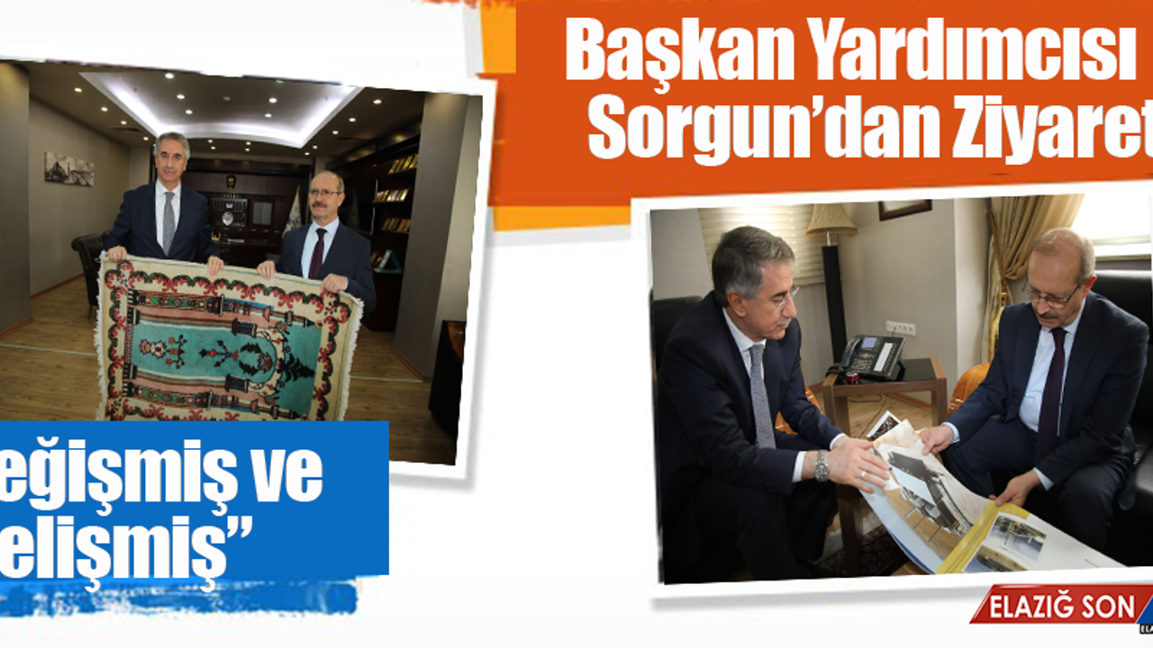 BAŞKAN YARDIMCISI SORGUN’DAN BELEDİYE’YE ZİYARET