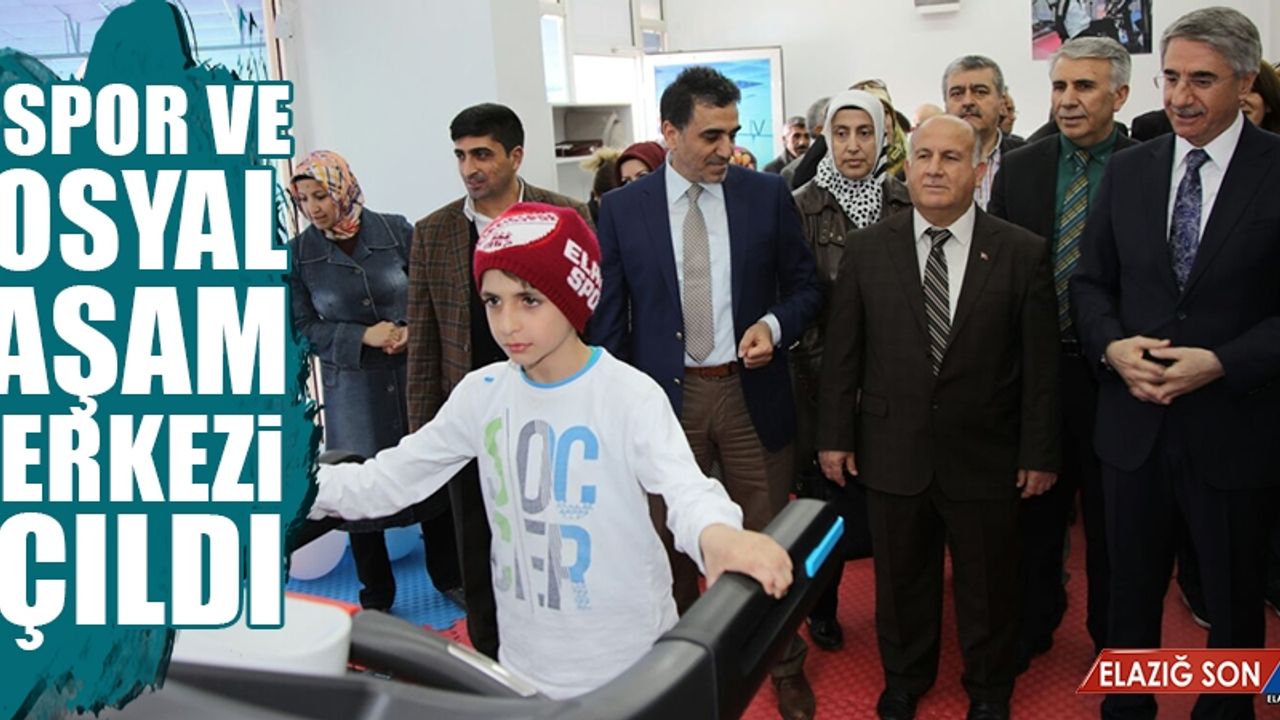6. Spor ve Sosyal Yaşam Merkezi Hizmete Açıldı