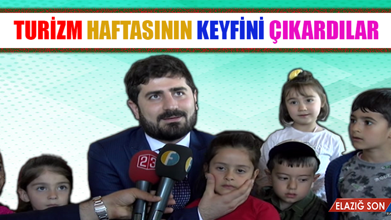 Lalezar Anaokulu Minikleri, Turizm Haftasının Keyfini Çıkardılar