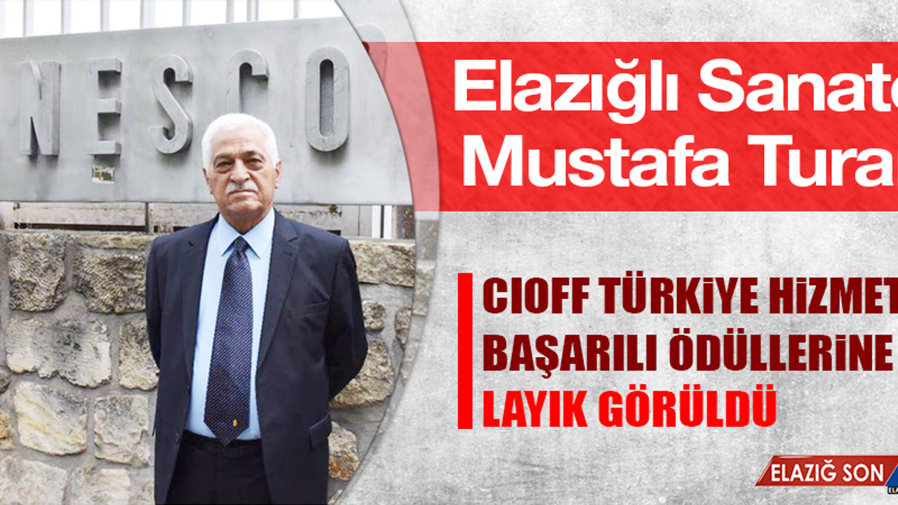 Elazığlı Sanatçı Turan, Ödüle Layık Görüldü