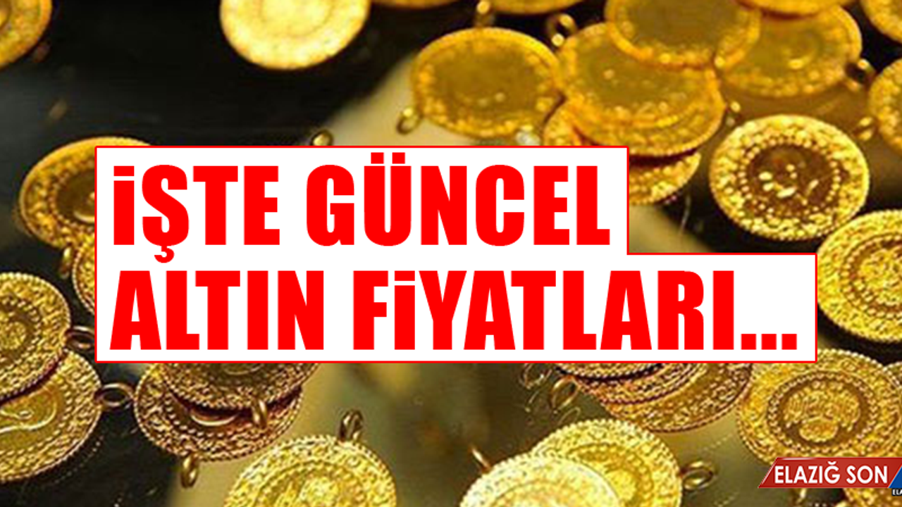 İşte Çeyrek Altın ve Gram Altın Fiyatları