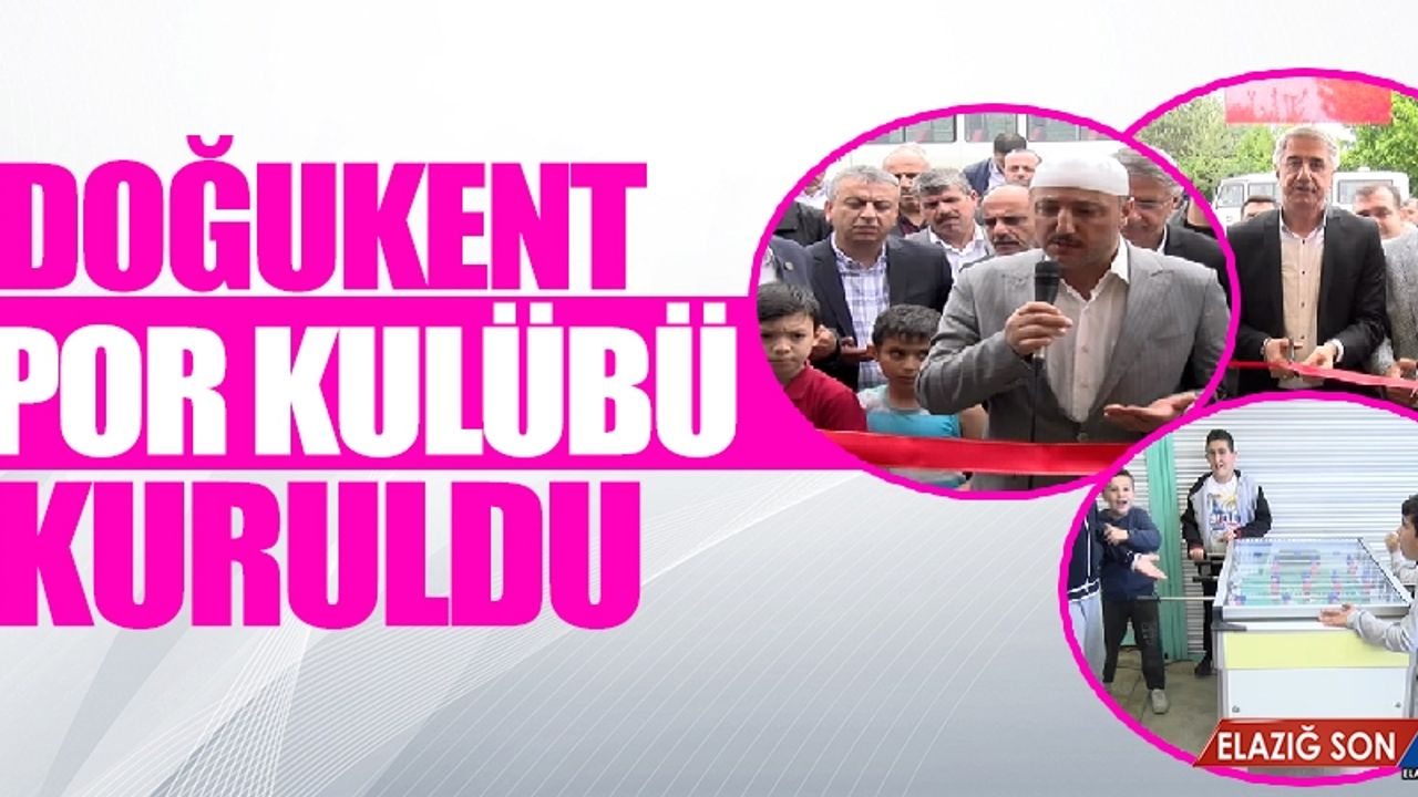Kulübün Hizmet Binası Doğukent Mahallesinde Açıldı
