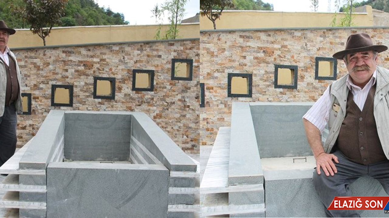 Ünlü Oyuncu, 35 Bin Lira Harcayarak Kendisine Mezar Yaptırdı: Hemen Ölesim Geliyor