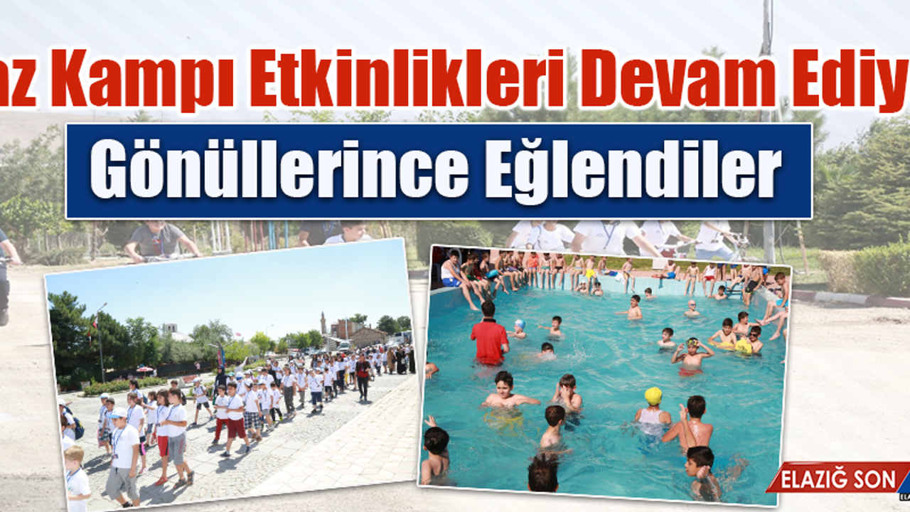 ADEM İKİNCİ YAZ KAMPI ETKİNLİKLERLE DEVAM EDİYOR
