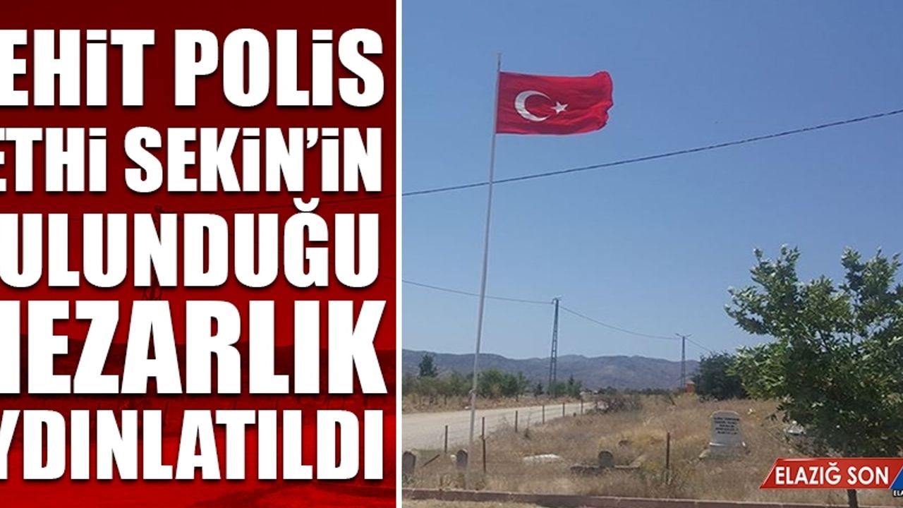 Fethi Sekin'in Kabrinin Bulunduğu Mezarlık Aydınlatıldı