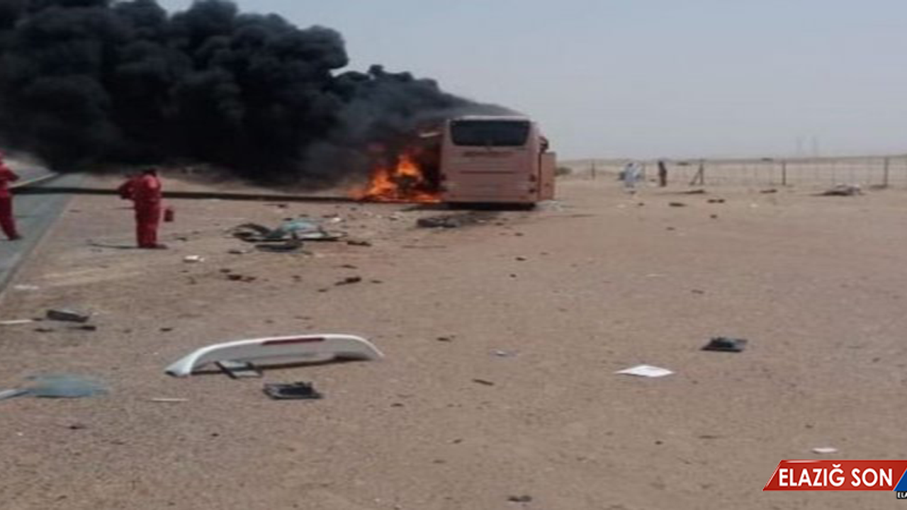 Medine’de Türk Hacı Adaylarını Taşıyan Otobüs Kaza Yaptı