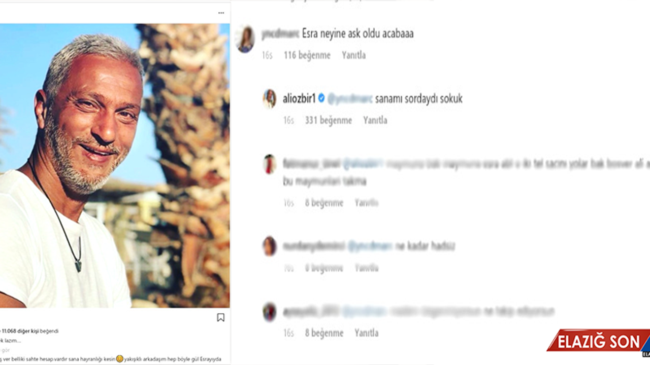 Esra Erol'un Eşi Ali Özbir'in, Kadın Takipçisine Verdiği Cevap Tepki Çekti