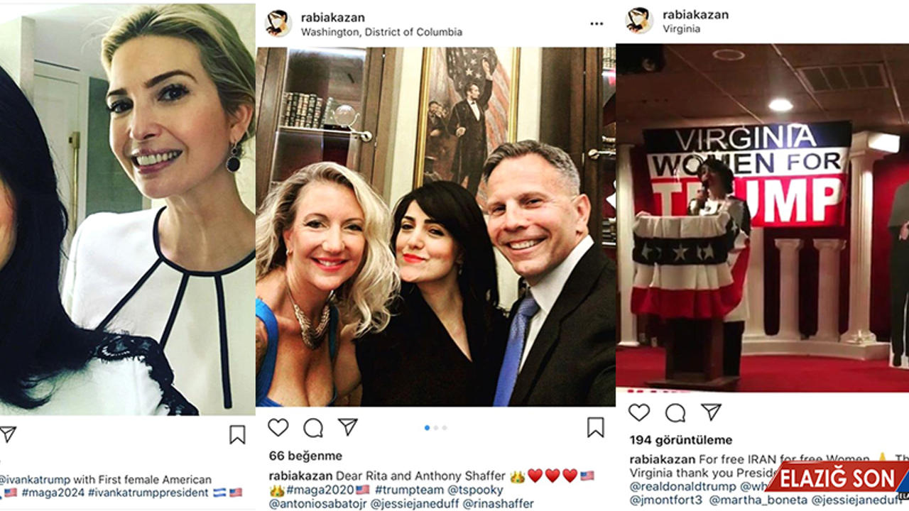 Mehmet Ali Ağca'nın Eski Nişanlısı Rabia Kazan, Trump'ın Yanında Görüldü