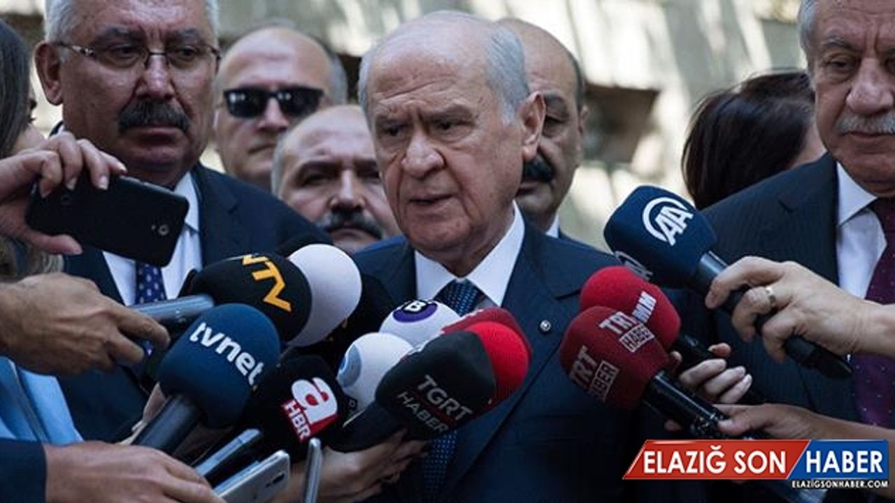 MHP Genel Başkanı Bahçeli'den ABD'ye Tepki