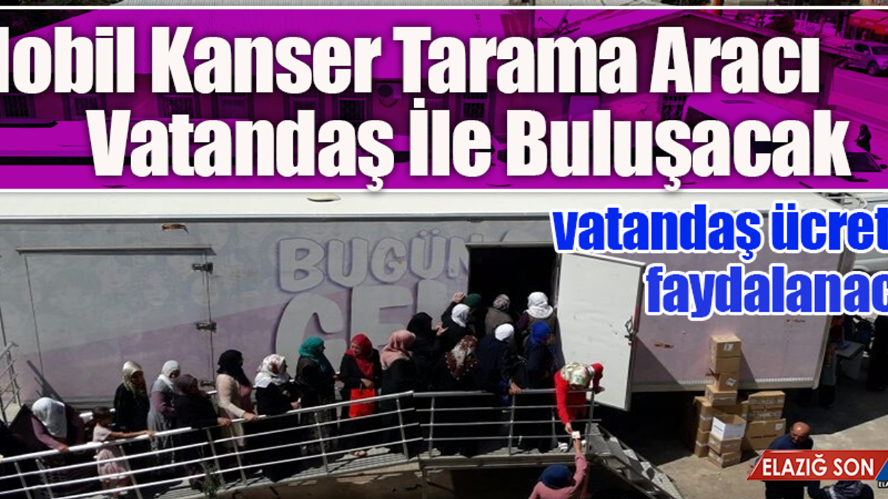 Kanser Tarama Çalışmaları Hız Kesmeden Devam Ediyor