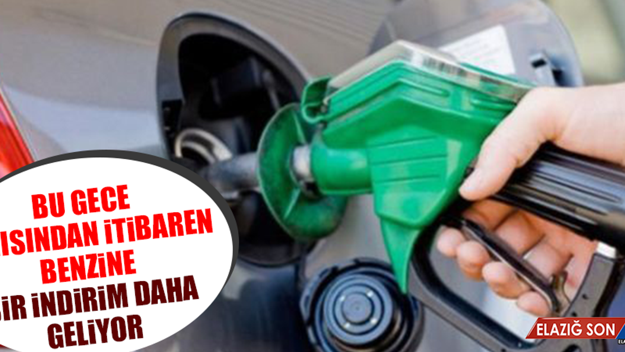 Benzine Bir İndirim Daha Geliyor