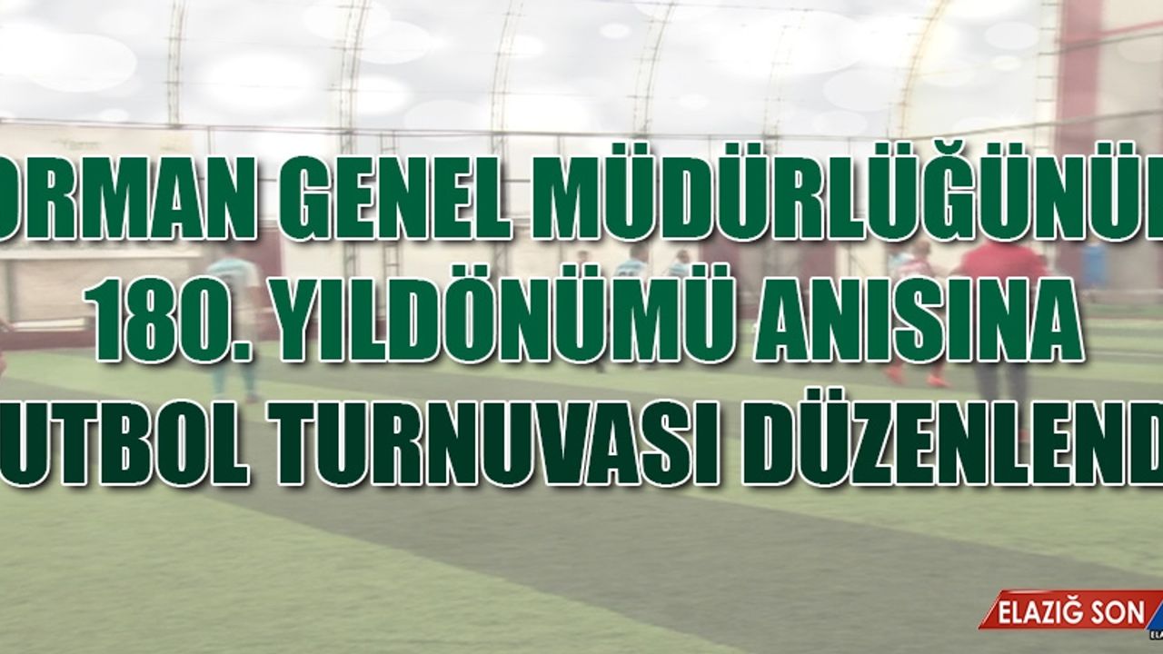 180. Yıldönümü Anısına Futbol Turnuvası Düzenlendi