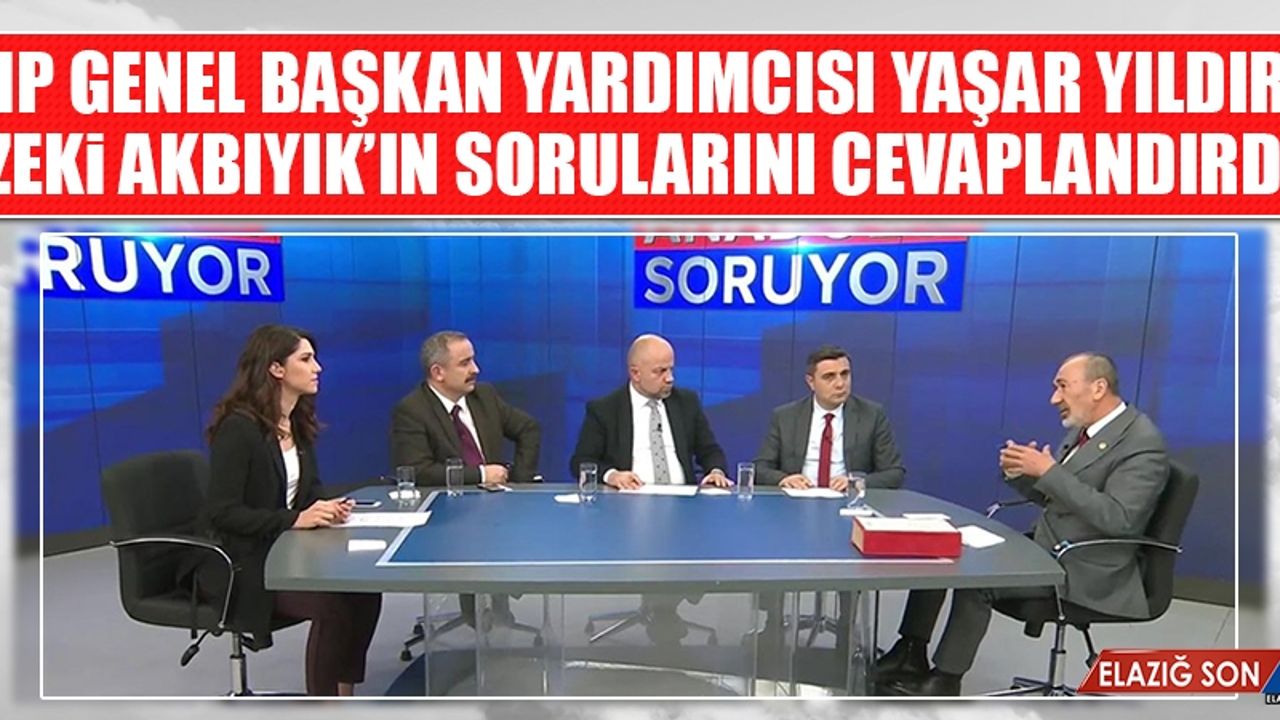 MHP Genel Başkan Yardımcısı Yıldırım, Akbıyık’ın Sorularını Cevaplandırdı