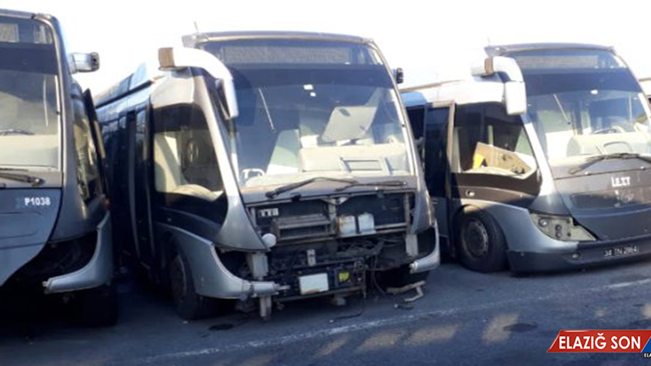 65 Milyon Euroya Alınan Metrobüsler Kullanılmadan Hurdaya Çıktı