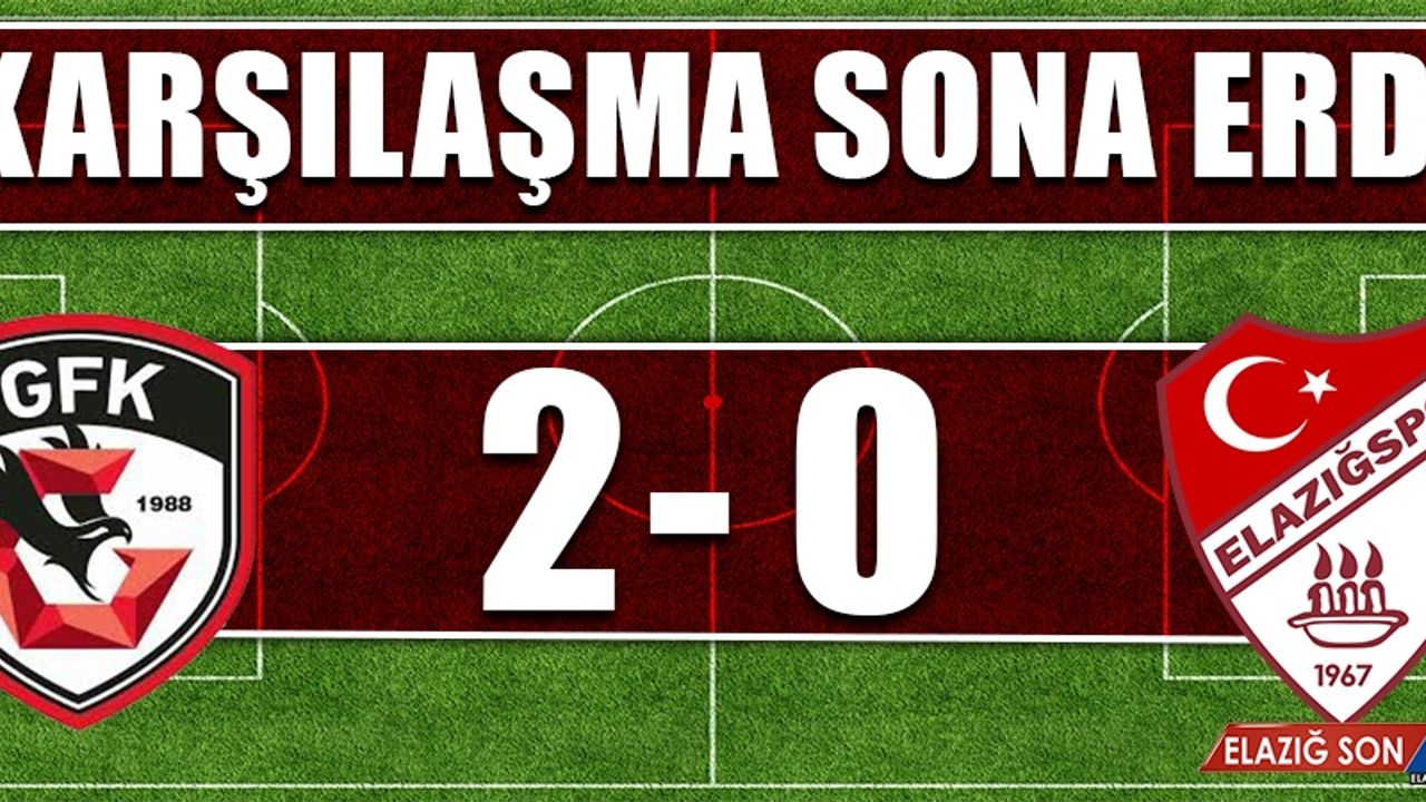 Gaziantep FK - TY Elazığspor Karşılaşması