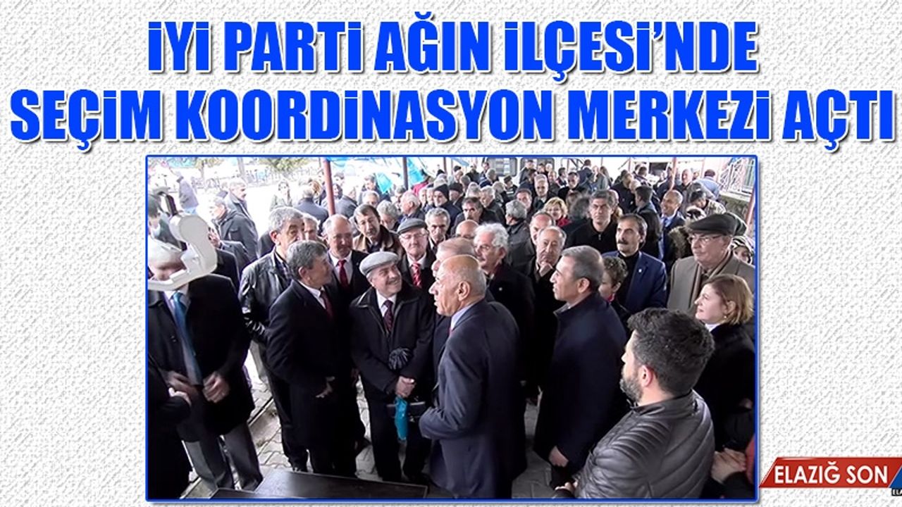 İYİ Parti Genel Başkan Yardımcısı Özdağ, Elazığ’a geldi