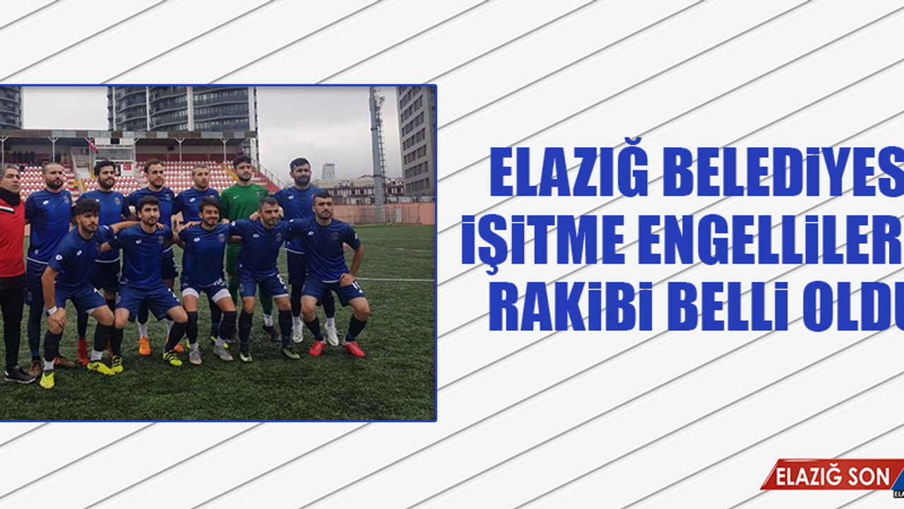 Lider İşitme Engellilerin Rakibi Belli Oldu