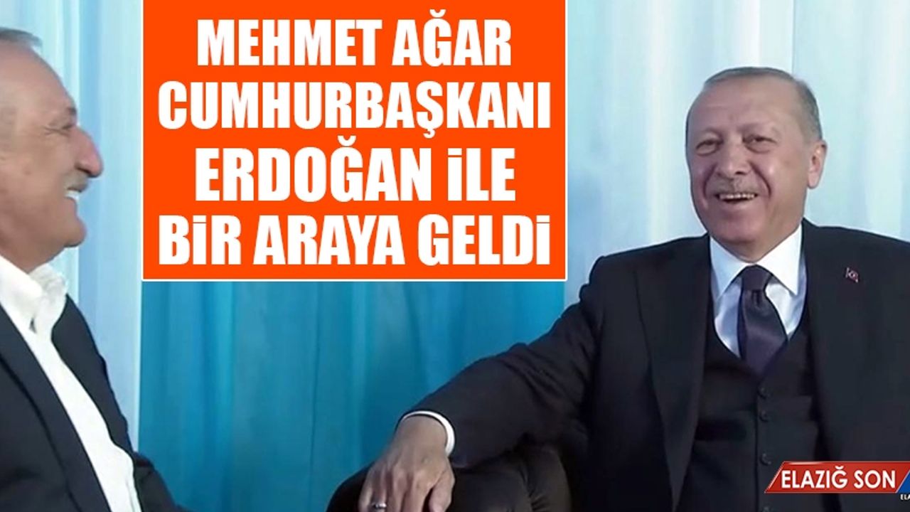 Mehmet Ağar, Cumhurbaşkanı Erdoğan İle Bir Araya Geldi