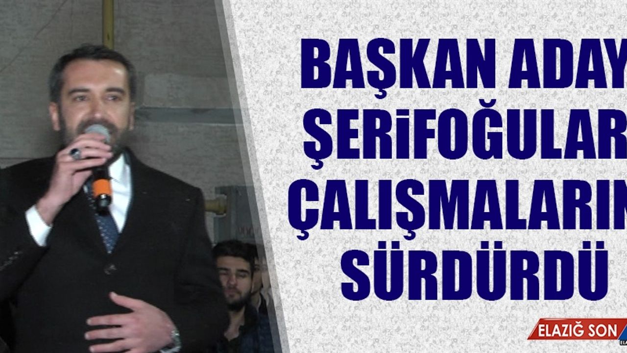 Şerifoğulları: 5 Yıllık Süre İçerisinde Yapacağımız Projelerimizi Anlatmaya Çalıştık
