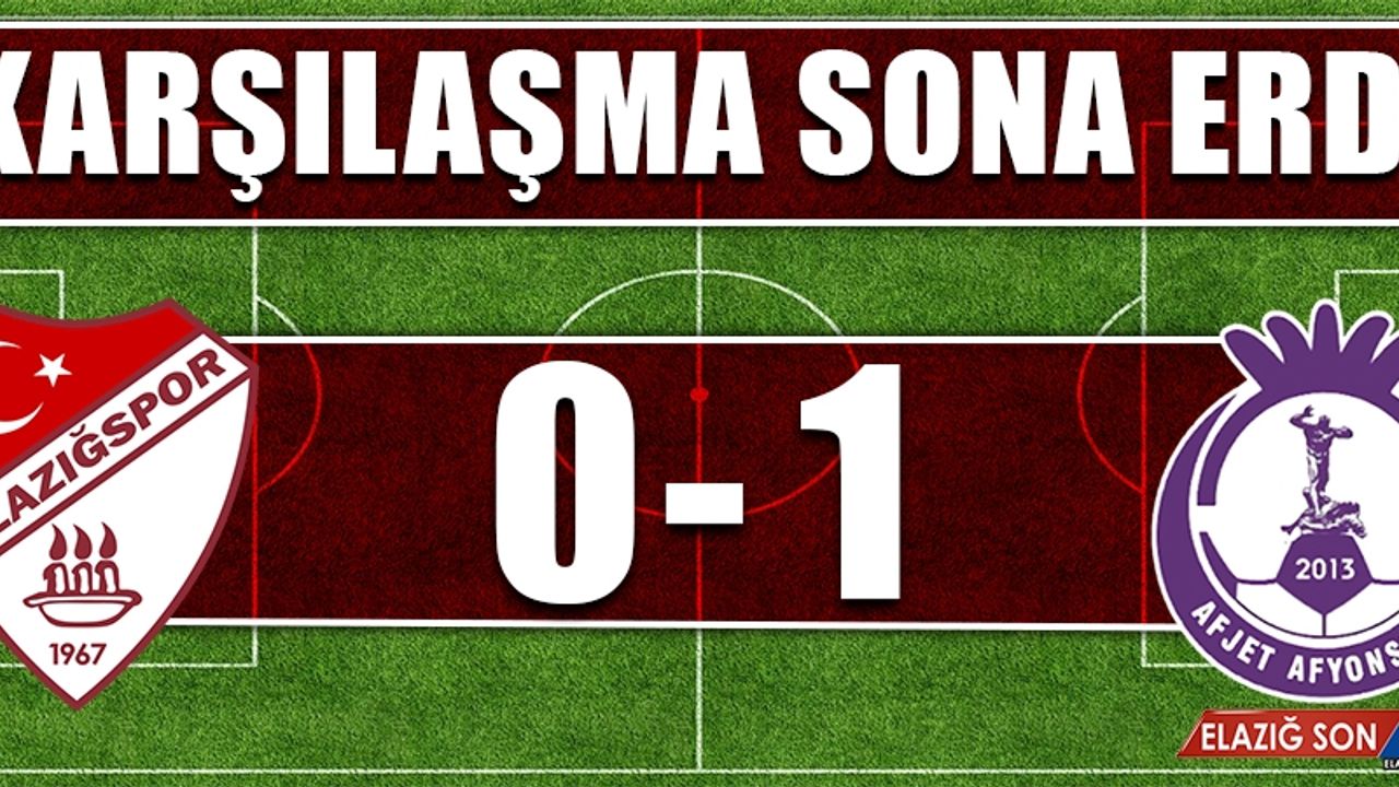 Birevim Elazığspor – Afjet Afyonspor Karşılaşması