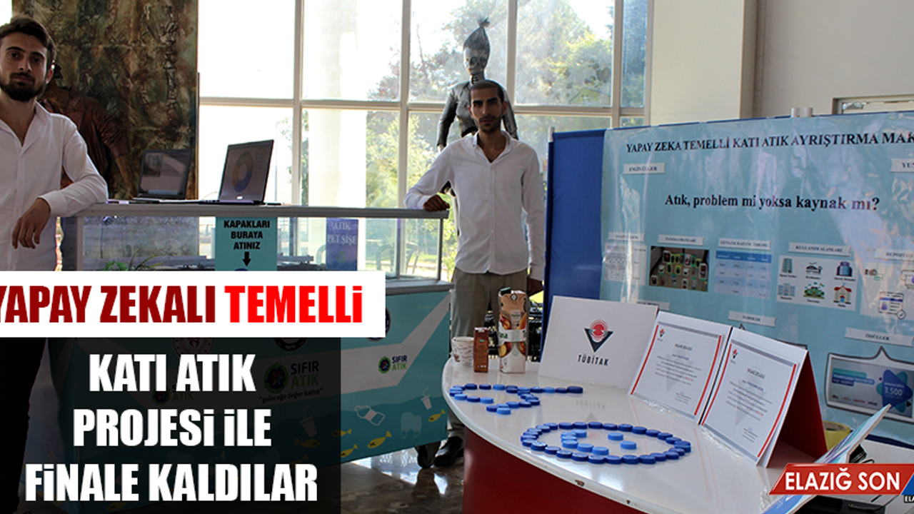 Yapay Zekalı Temelli Katı Atık Projesi İle Finale Kaldılar