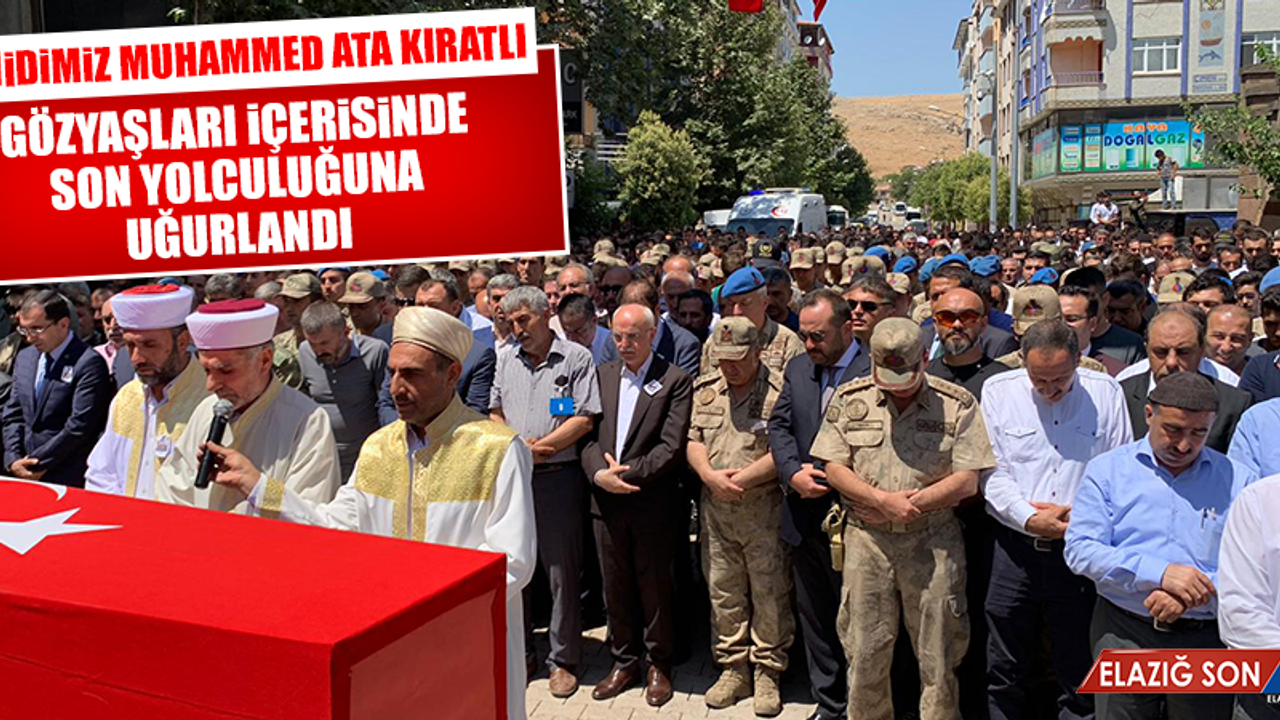 Şehidimiz Kıratlı Gözyaşları İçerisinde Son Yolculuğuna Uğurlandı