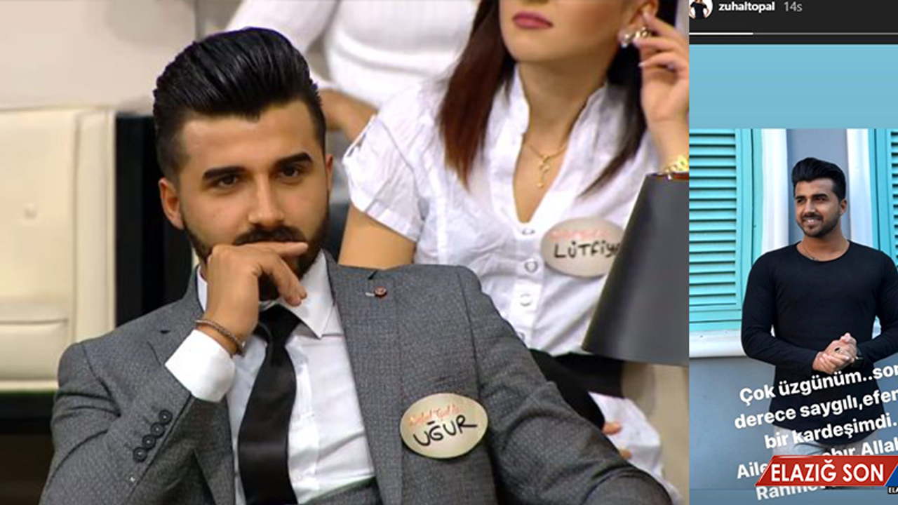 Zuhal Topal, hayatını kaybeden damat adayı Uğur Doğan için taziye mesajı yayınladı