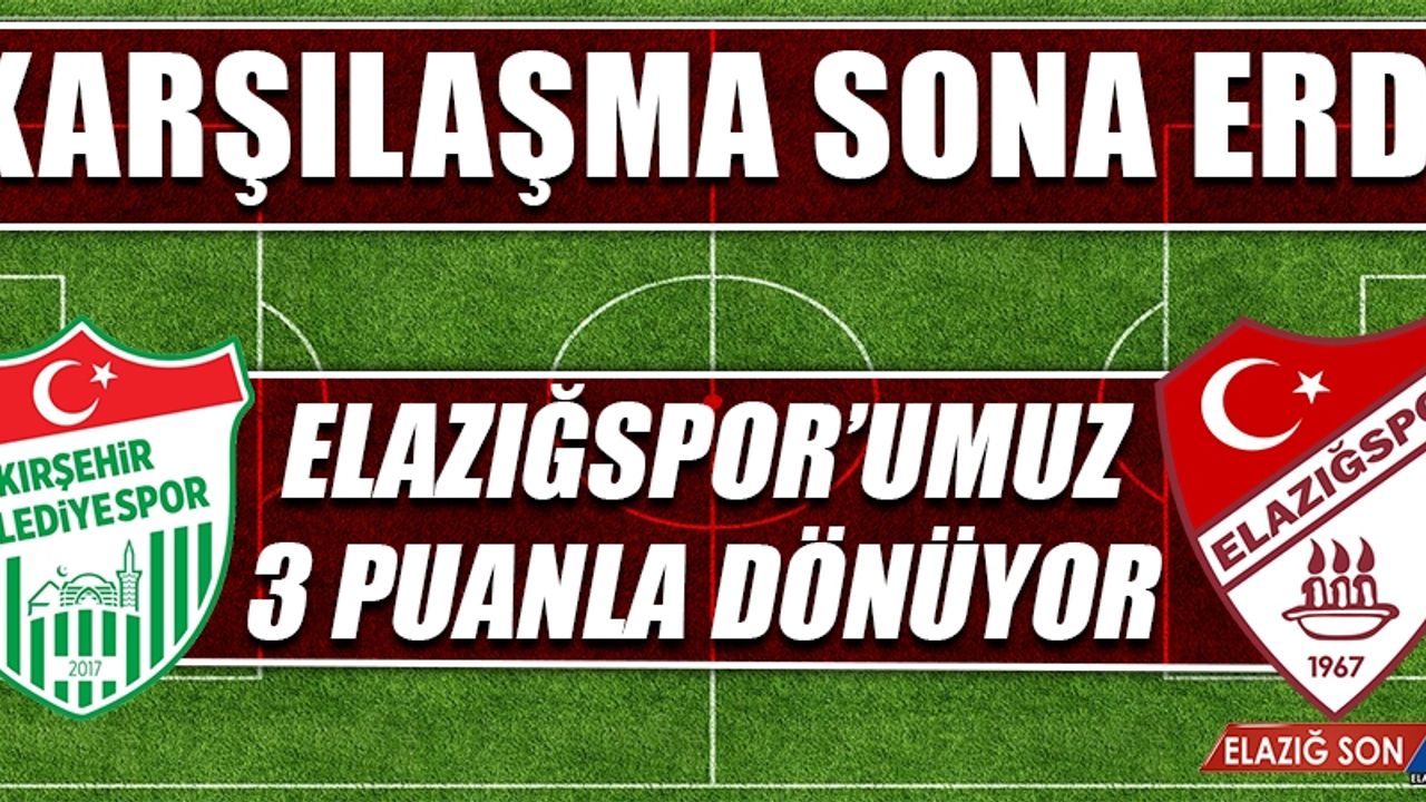 Kırşehir Belediyespor - Birevim Elazığspor Karşılaşması