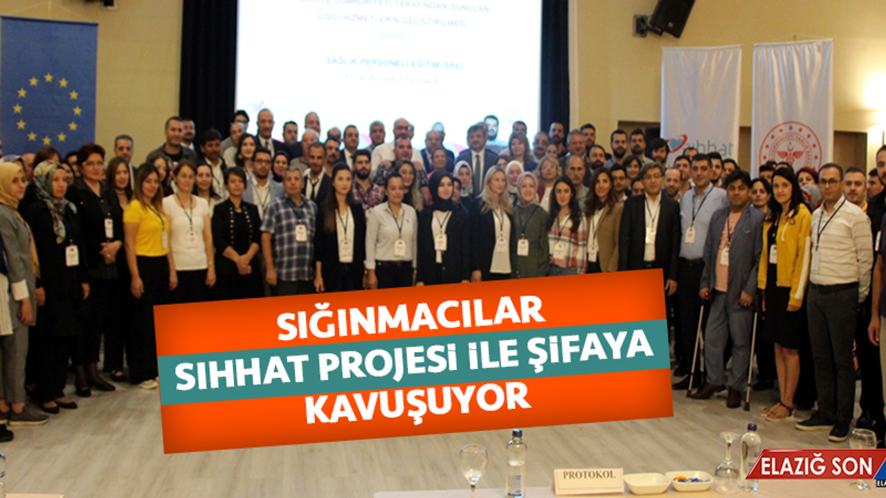 Sığınmacılar Sıhhat Projesi İle Şifaya Kavuşuyor