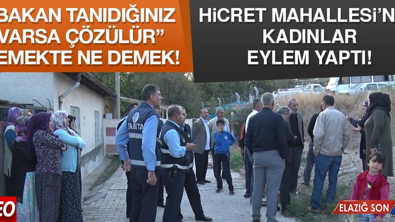 Kadınlar “Yeter Artık” Diyerek Açıklama Yaptı