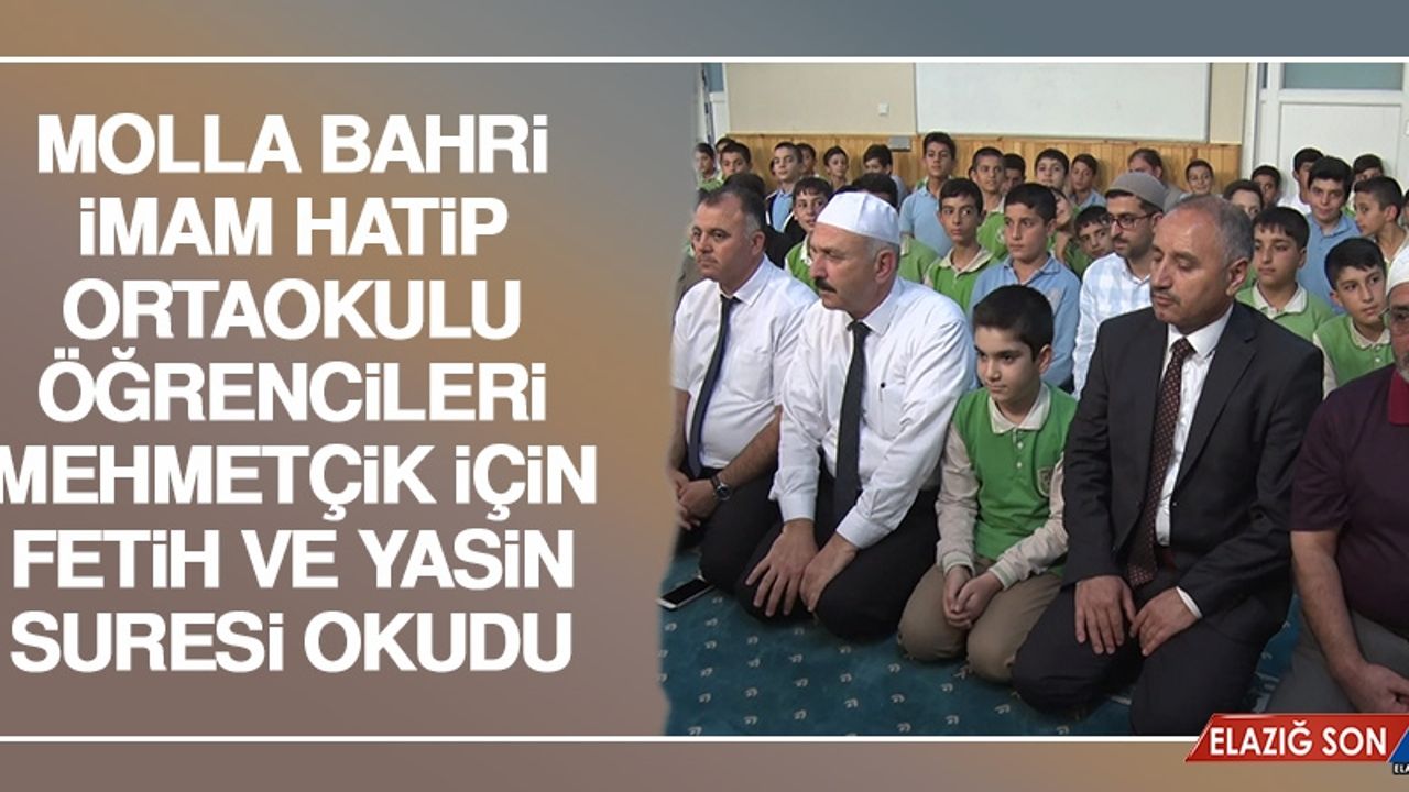 Mehmetçik İçin Fetih ve Yasin Suresi Okudular