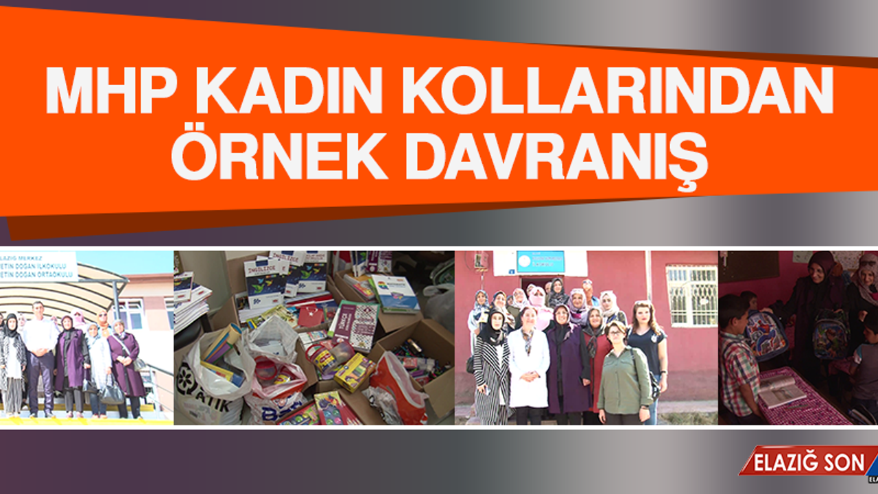 MHP Kadın Kollarından Örnek Davranış