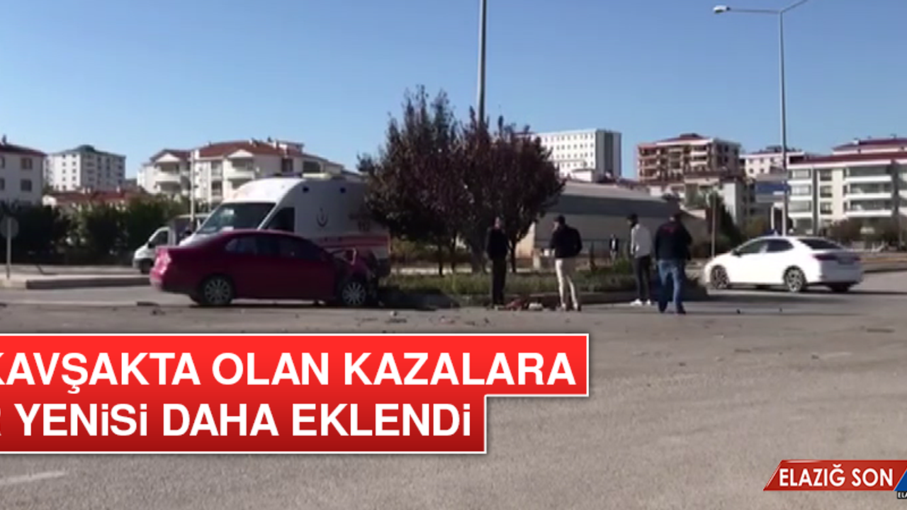 O Kavşakta Olan Kazalara Bir Yenisi Daha Eklendi
