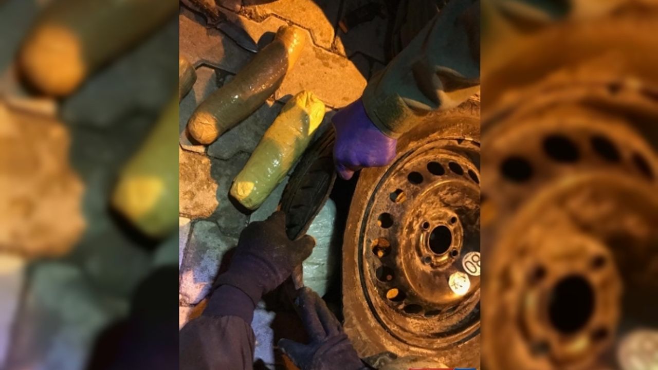 Van'da 8 kilo 590 gram uyuşturucu ele geçirildi