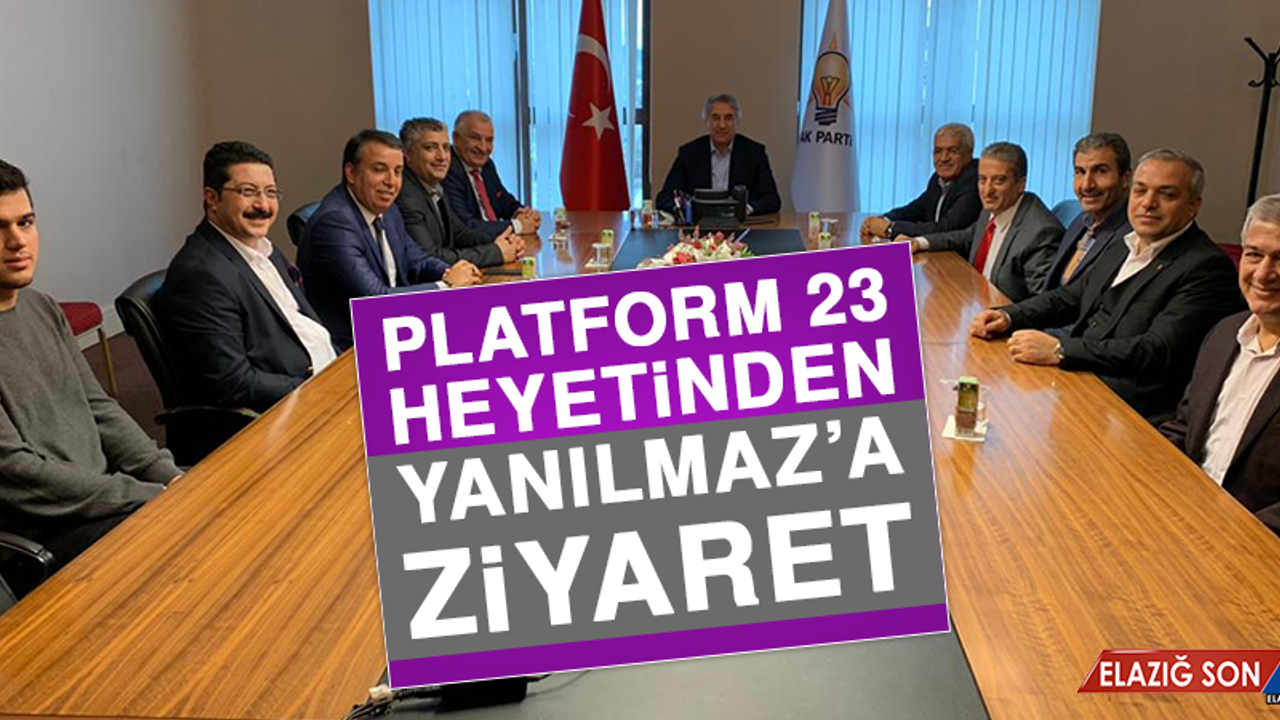 Platform 23 Heyetinden Yanılmaz’a Ziyaret