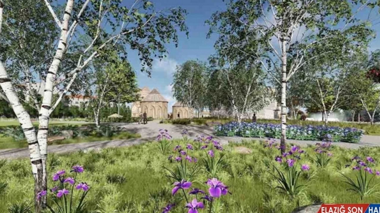 Erzurum'un millet bahçesi tarihi Üç Kümbetler'i cazibe merkezi haline getirecek
