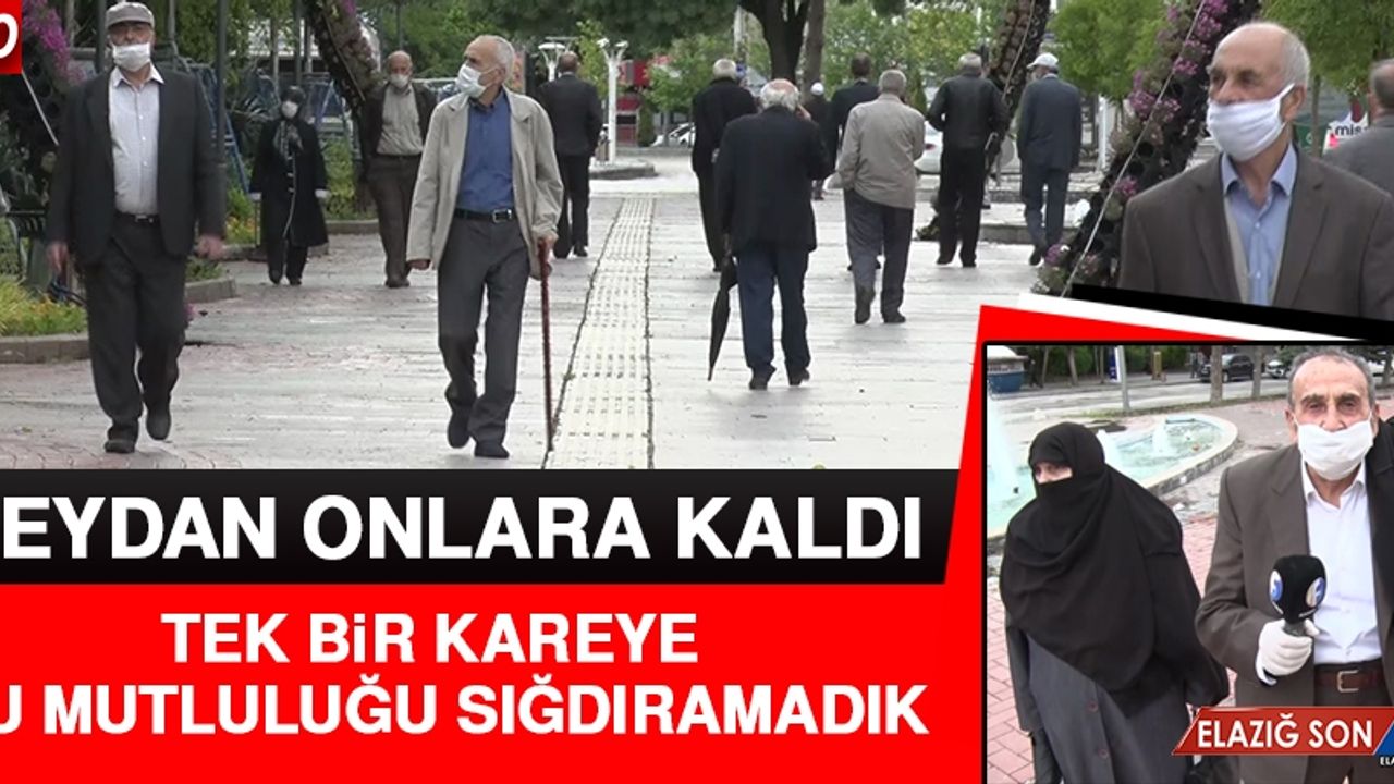 Herkes Evdeyken, En Değerlilerimiz Sokağın Tadını Çıkardı