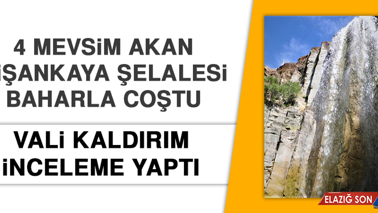 4 Mevsim Akan, Nişankaya Şelalesi Baharla Coştu