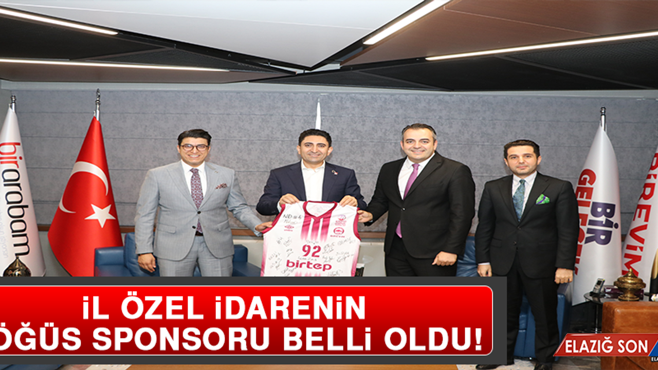 İl Özel İdarenin Göğüs Sponsoru Belli Oldu!