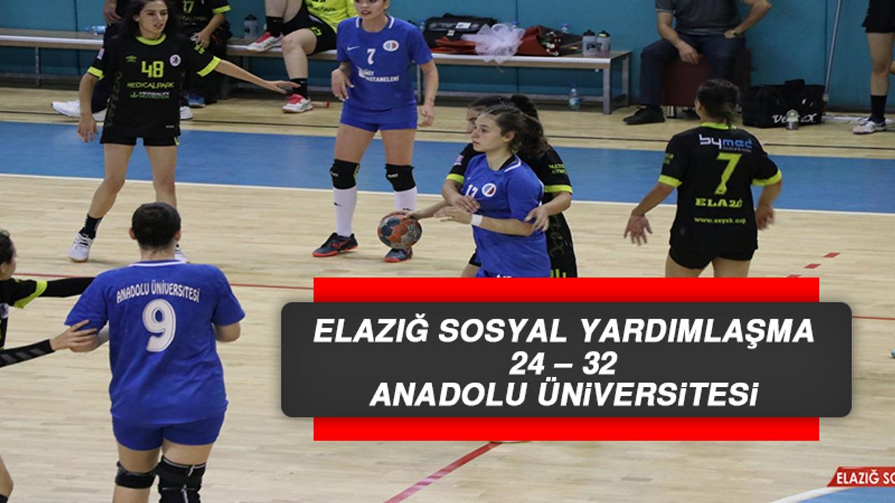 Elazığ Sosyal Yardımlaşma 24 – 32 Anadolu Üniversitesi